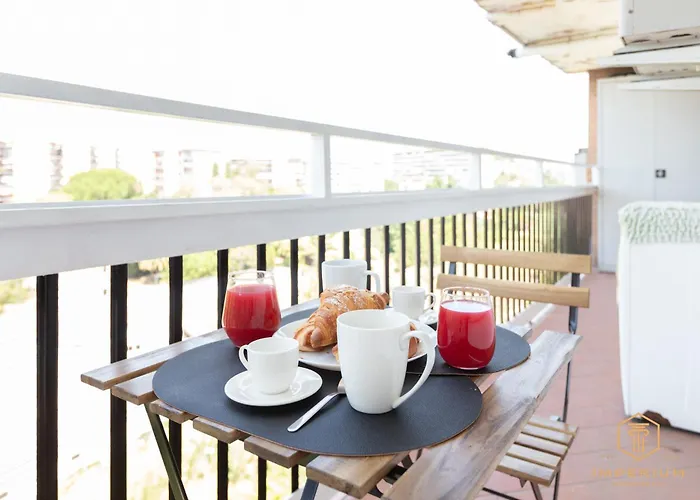 Imperium Trastevere Flat - 4-6 Pax, A-c, Panoramic View, 2 Baths *